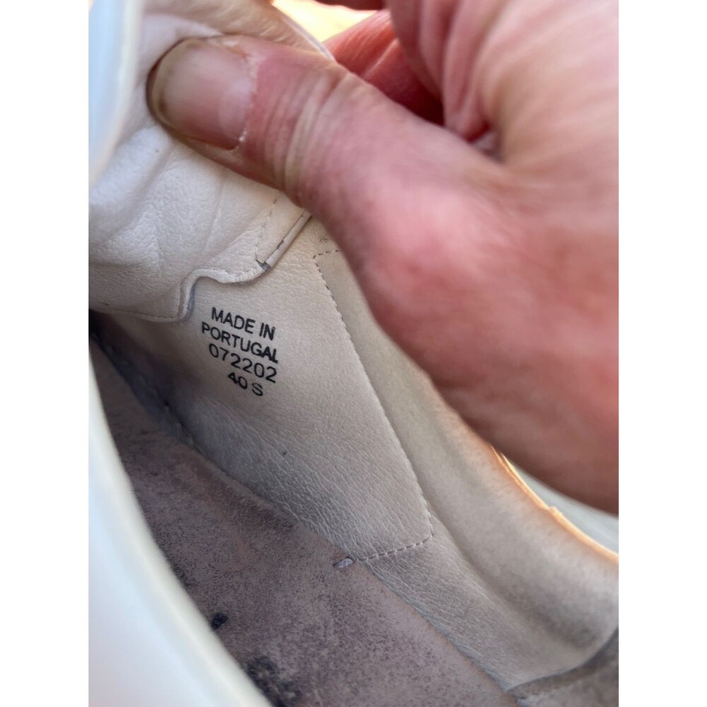 Birkenstock Bend Low White Leather Sz EU 40 US W 9 - 9.5 M 7 - Picture 6 of 8